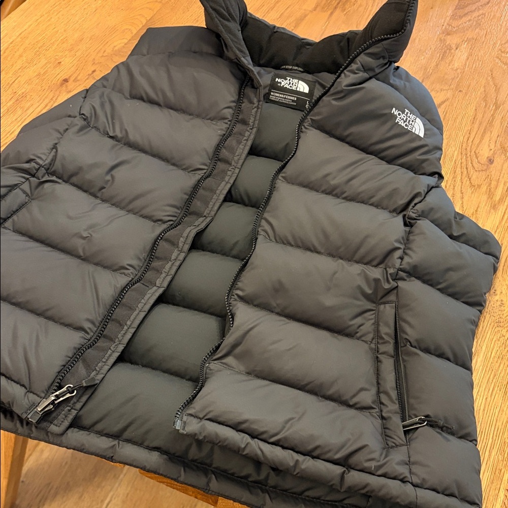 The North Face Black Puffer Vest